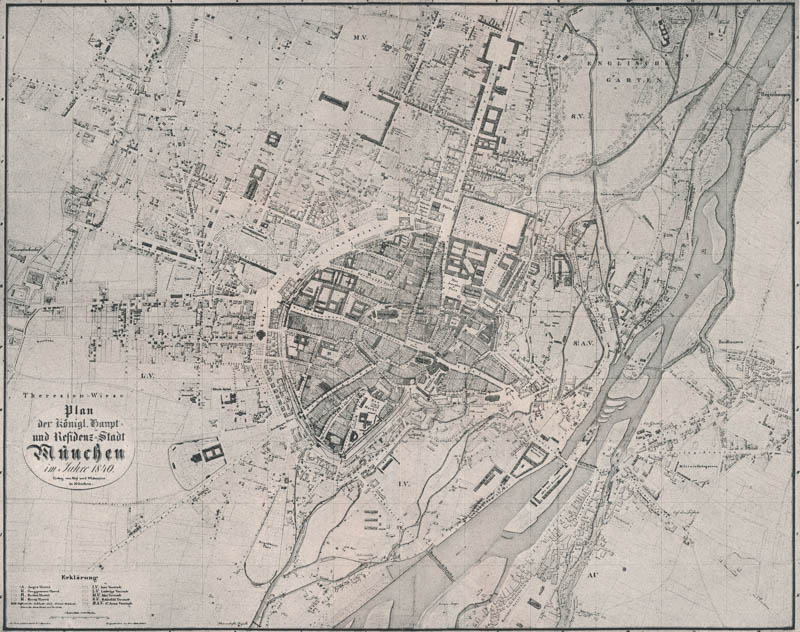 München im Jahre 1840