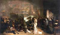 Courbet Gustave - Das Atelier des Künstlers