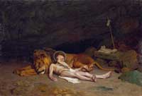 Courbet Gustave - Die Frau in den Wellen