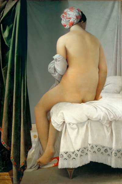 Badende - Ingres Jean-Auguste-Dominique