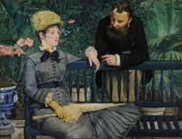 Manet Edouard - Im Wintergarten