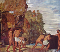 Böcklin Arnold - Triton und Nereide