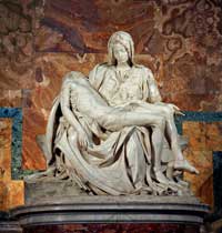 Michelangelo - Michelangelo, Pieta  in St. Peter zu Rom