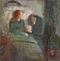 Munch Edvard - Das kranke Kind