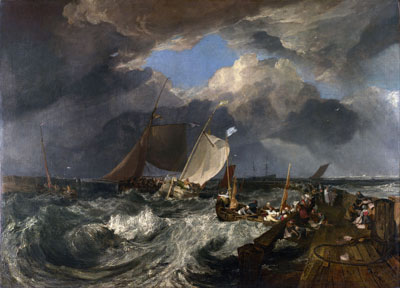 Calais Pier - Turner William