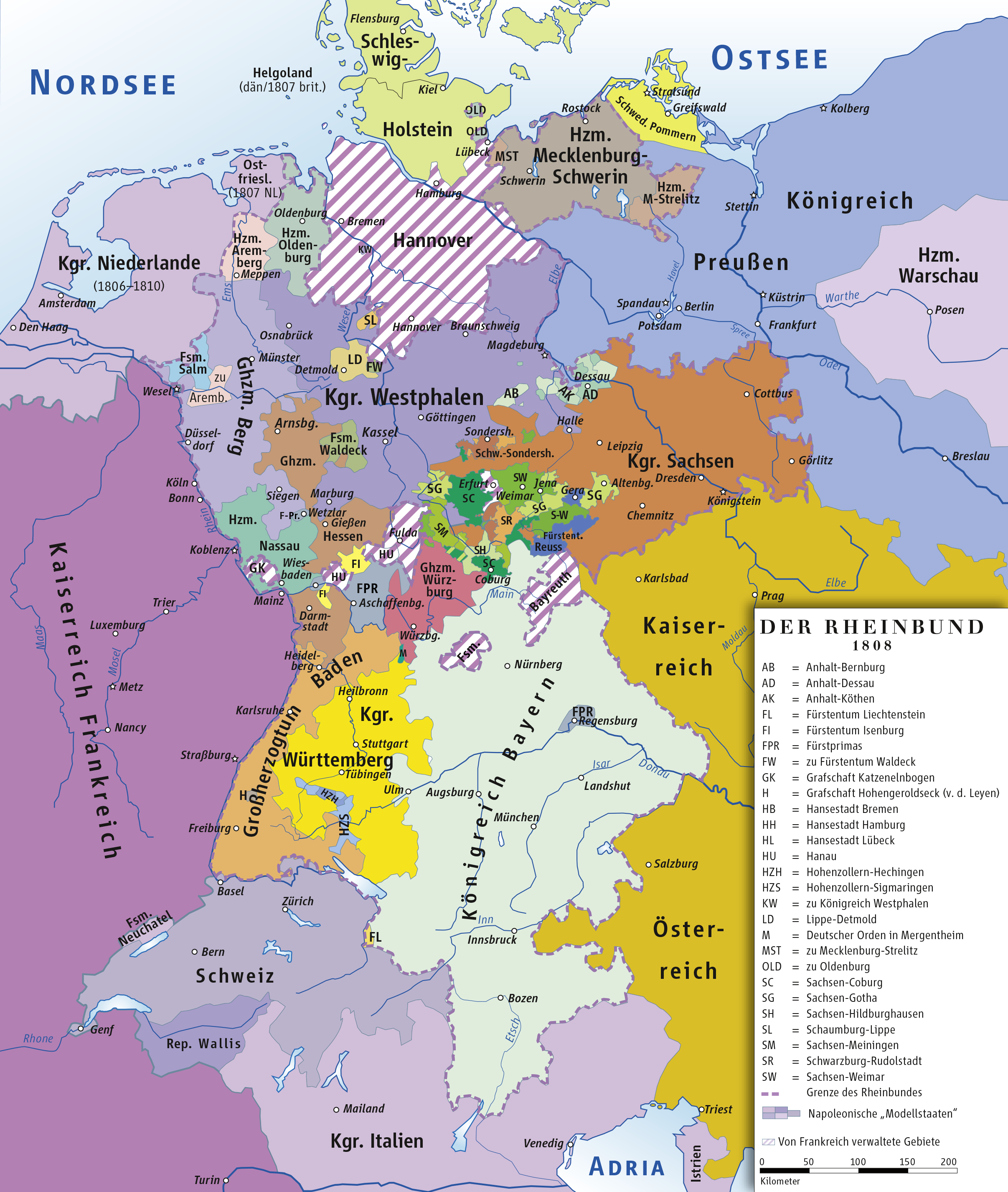 Rheinbund 1808