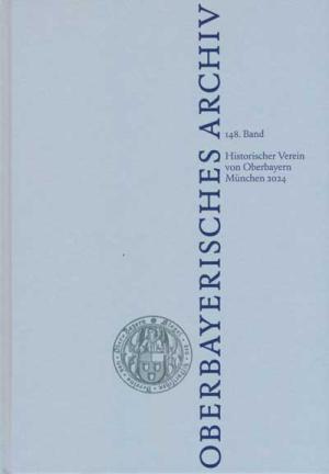  - Oberbayerisches Archiv - Band 148