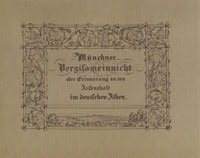 Schaden Adolph von - Münchner Vergißmeinnicht