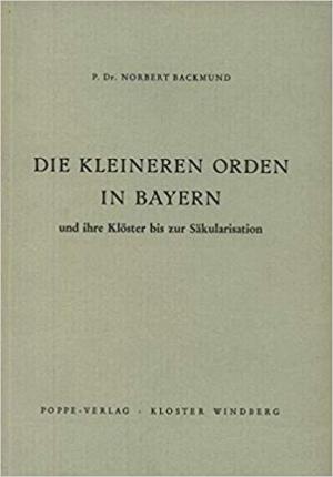 Die kleineren Orden in Bayern