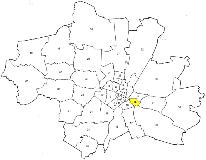 Stadtbezirke alt München