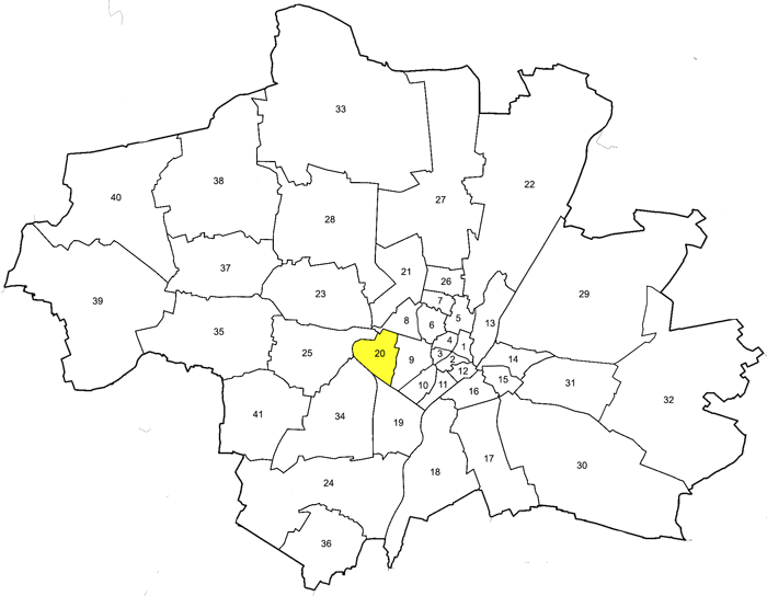 Stadtbezirke alt München