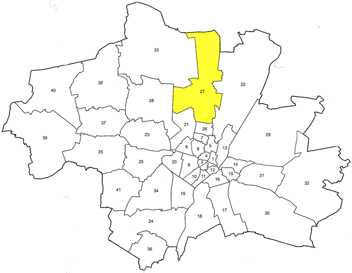 Stadtbezirke alt München