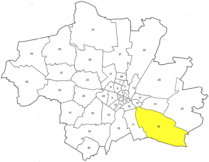 Stadtbezirke alt München