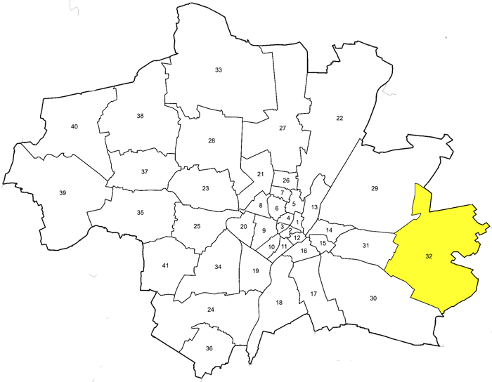 Stadtbezirke alt München