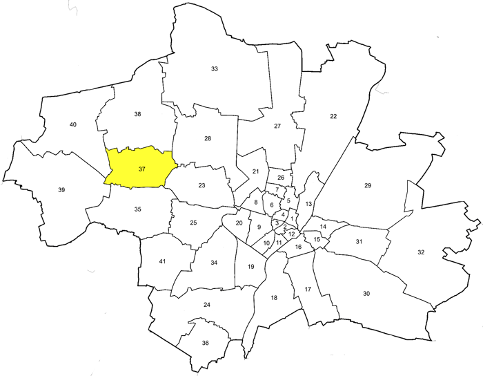 Stadtbezirke alt München