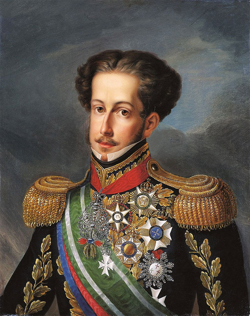 Dom Pedro I. Kaiser von Brasilien  